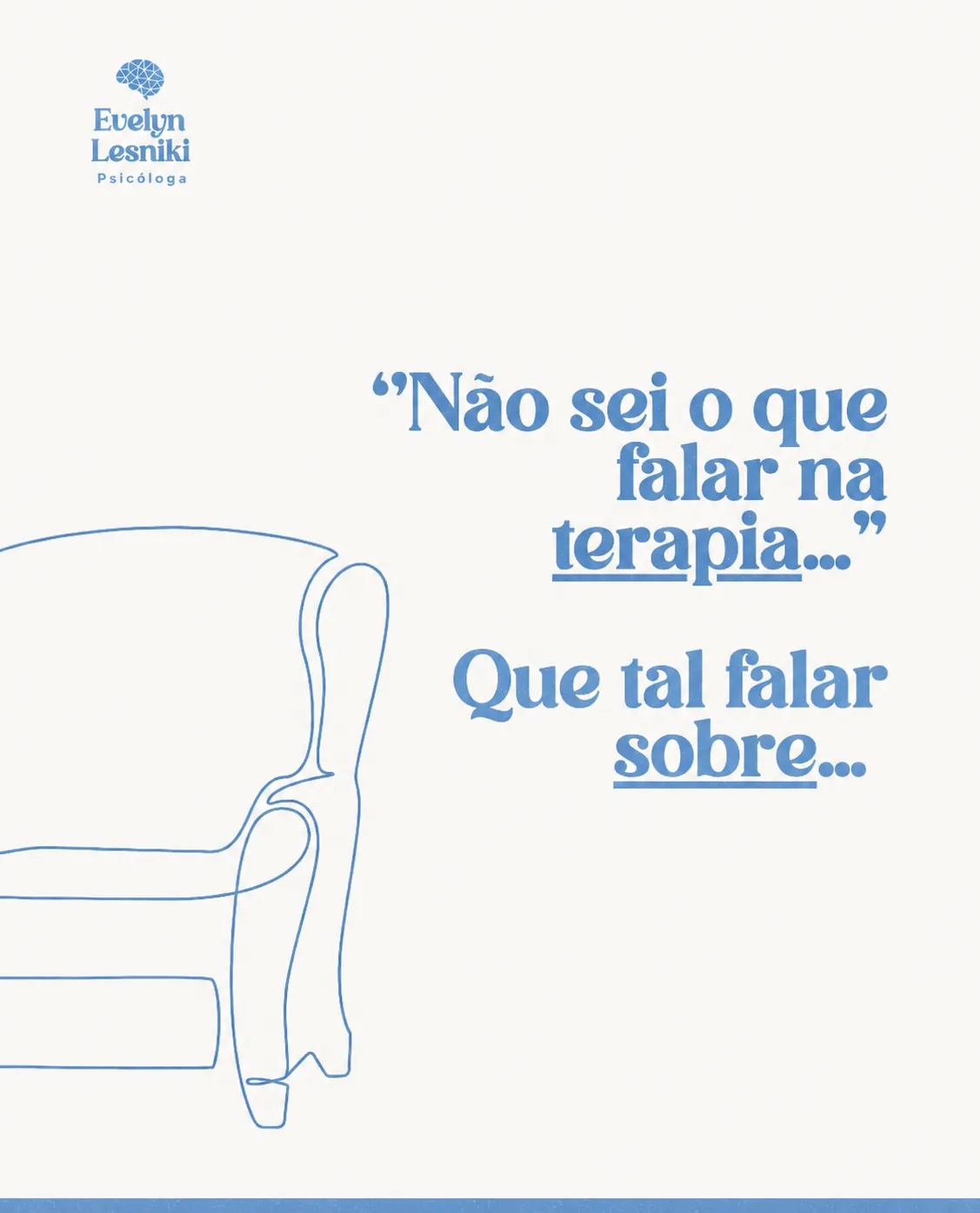 Publicação do Instagram da Evelyn Lesniki